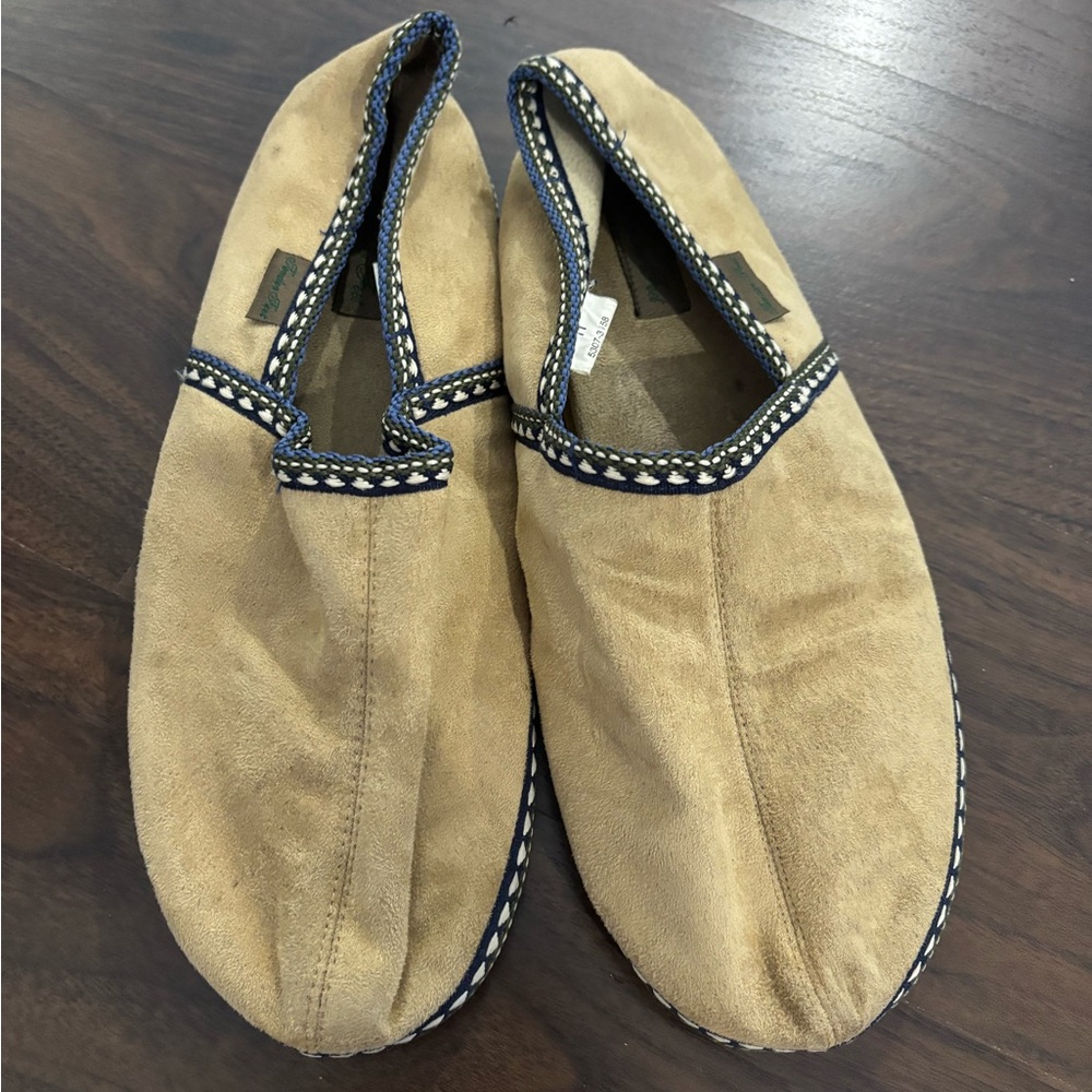 Men's Tan Slip-On Shoes